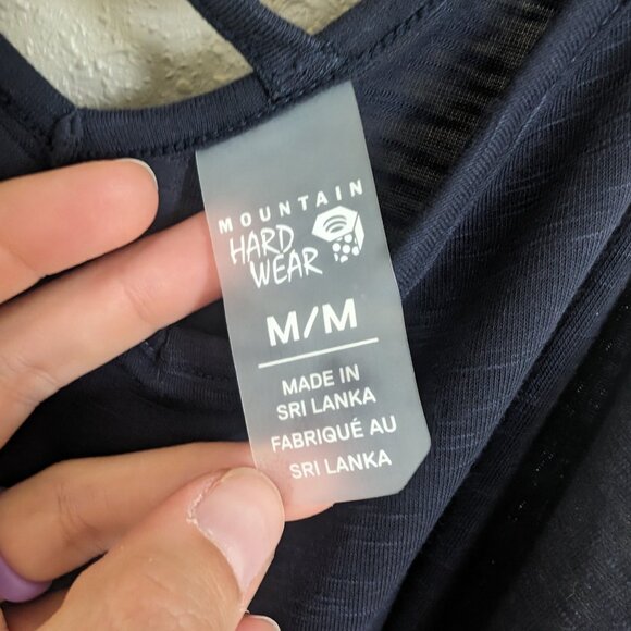 Mountain Hardwear Everyday Dress, Navy Blue, Size Medium - Picture 5 of 5